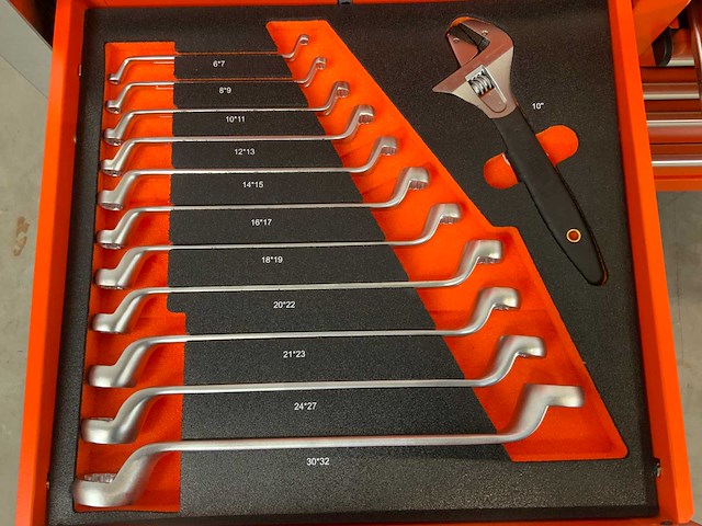 Daewoo damw387 gereedschapswagen 387-delig - afbeelding 11 van  26