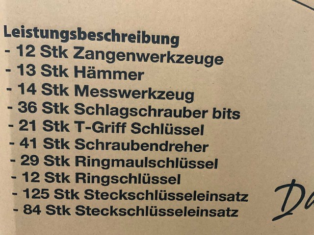 Daewoo damw387 gereedschapswagen 387-delig - afbeelding 15 van  26