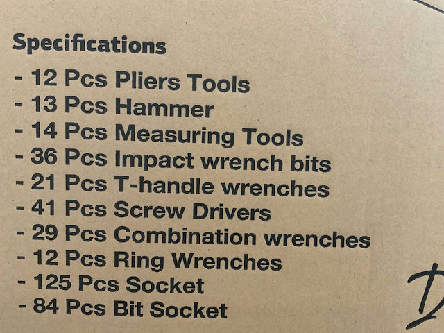 Daewoo damw387 gereedschapswagen 387-delig - afbeelding 16 van  26