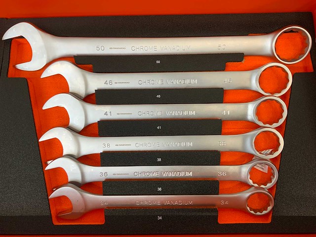 Daewoo damw387 gereedschapswagen 387-delig - afbeelding 23 van  26