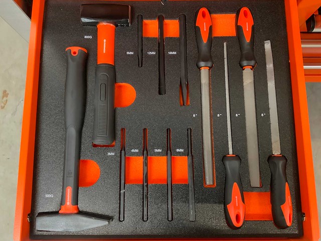 Daewoo damw387 gereedschapswagen 387-delig - afbeelding 7 van  23