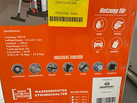 Daewoo davc2400-60l industriële nat- droogstofzuiger - afbeelding 4 van  4