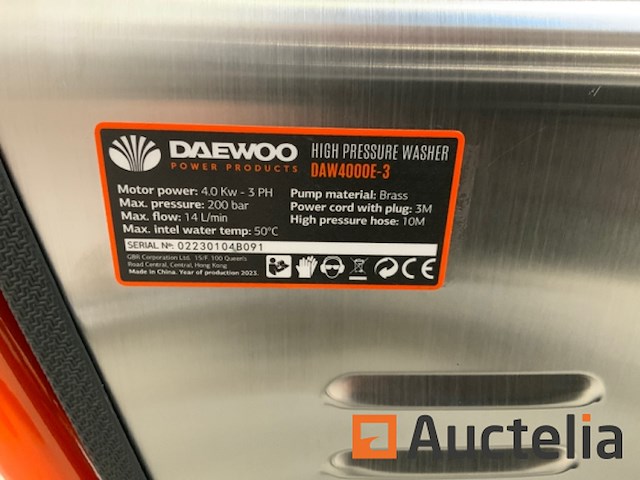 Daewoo daw4000e-3 hogedrukreiniger - afbeelding 9 van  15