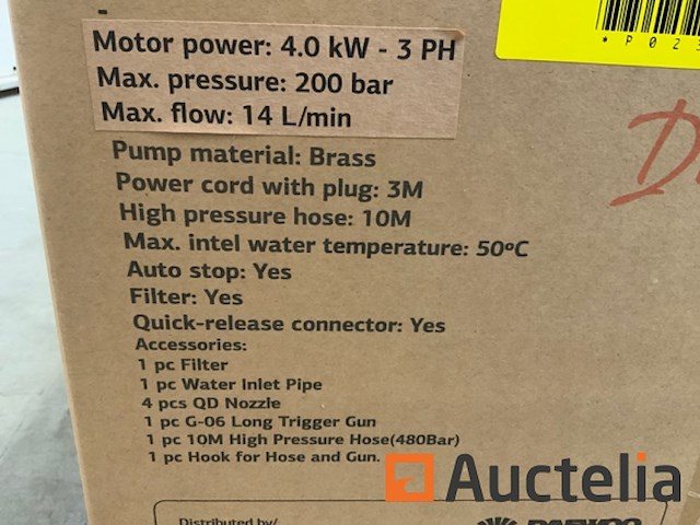 Daewoo daw4000e-3 hogedrukreiniger - afbeelding 11 van  15