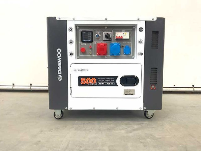 Daewoo ddae10500dse-3g 8kva diesel generator - afbeelding 3 van  26
