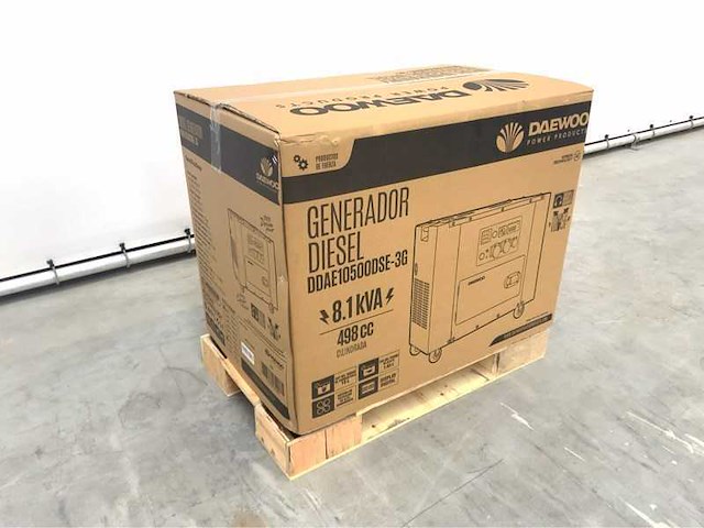 Daewoo ddae10500dse-3g 8kva diesel generator - afbeelding 20 van  26