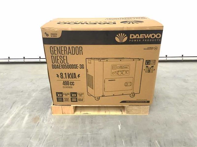 Daewoo ddae10500dse-3g 8kva diesel generator - afbeelding 22 van  26