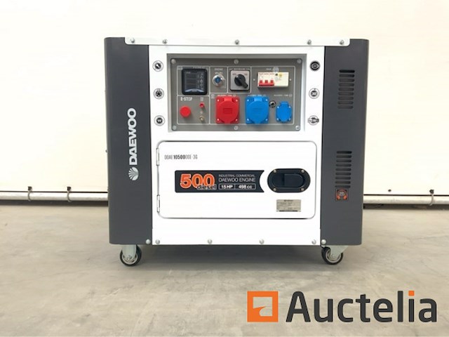 Daewoo ddae10500dse-3g diesel generator - afbeelding 1 van  14