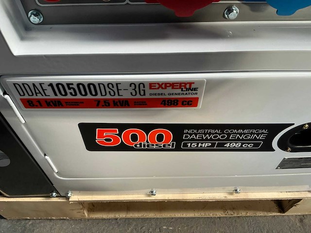 Daewoo ddae10500dse-3g stroomgenerator - afbeelding 4 van  8