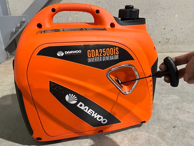 Daewoo gda2500is inverter stroomgenerator - afbeelding 9 van  19
