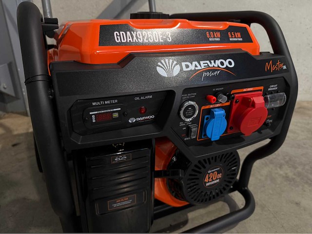 Daewoo gdax9250e-3 benzine stoomgenerator - afbeelding 8 van  13