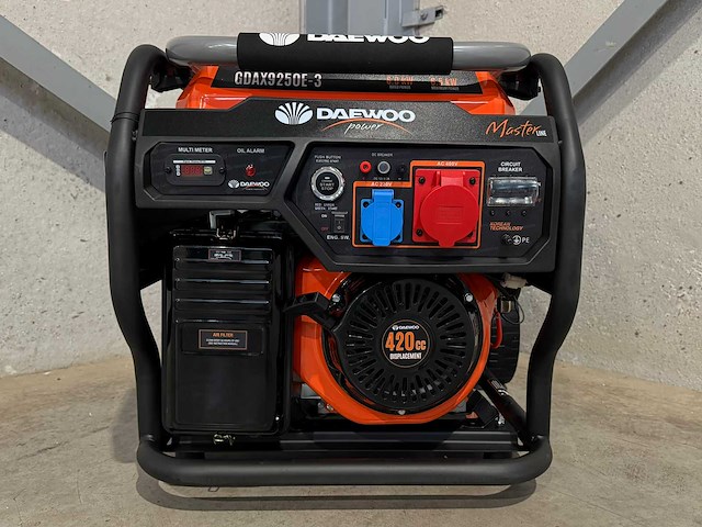 Daewoo gdax9250e-3 benzine stroomgenerator - afbeelding 6 van  13