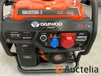 Daewoo gdax9250e benzine generator - afbeelding 4 van  15