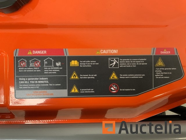 Daewoo gdax9250e benzine generator - afbeelding 1 van  15