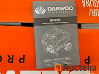 Daewoo gdax9250e benzine generator - afbeelding 11 van  15