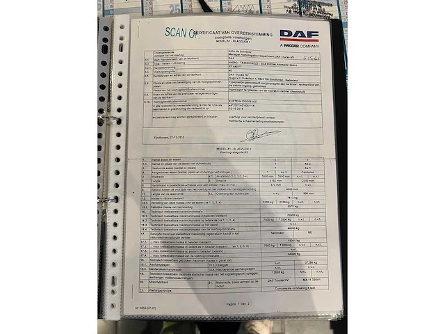 Daf - 2016 - xf440 - vrachtwagen - afbeelding 20 van  40