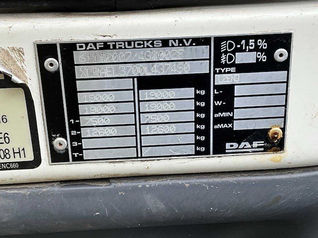 Daf - lf280 - truck - 2014 - afbeelding 4 van  24
