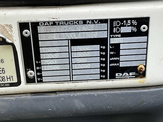 Daf - lf280 - truck - 2014 - afbeelding 4 van  24