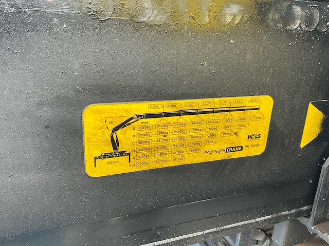 Daf cf 2009 kraanwagen met palfinger pk16502 - afbeelding 2 van  25