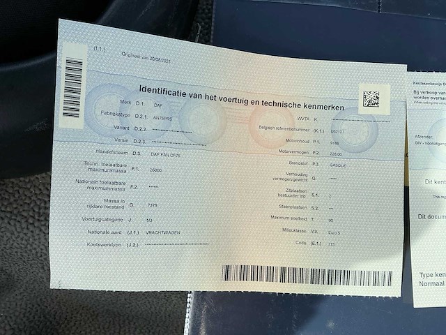 Daf cf 2009 kraanwagen met palfinger pk16502 - afbeelding 16 van  25