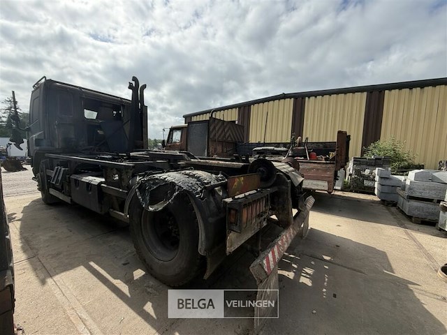 Daf cf75 vrachtwagen met containersysteem – brand-, rook- en/of waterschade - afbeelding 20 van  29