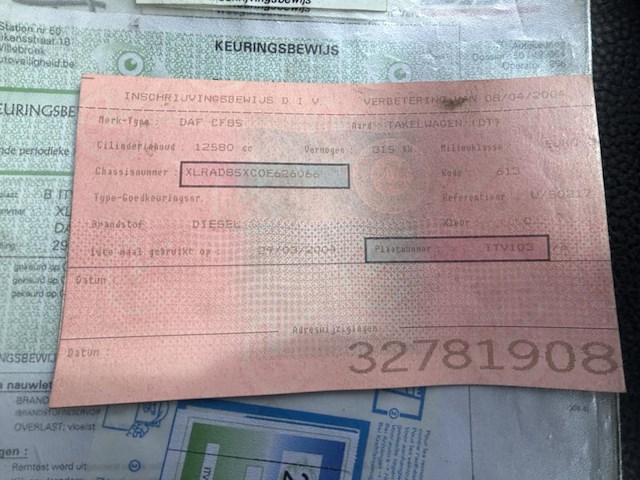 Daf cf85, 2004 - afbeelding 52 van  68