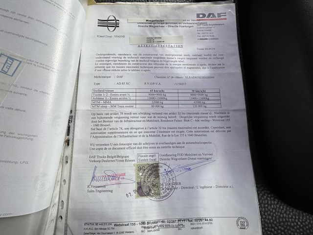 Daf cf85, 2004 - afbeelding 53 van  68