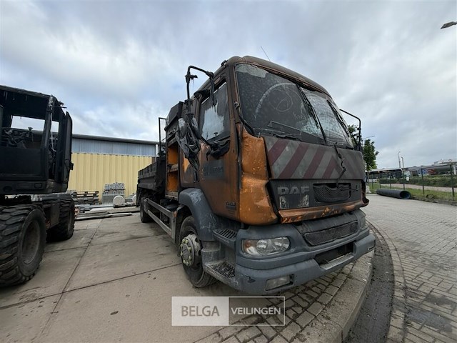 Daf lf55 vrachtwagen – brand-, rook- en/of waterschade - afbeelding 3 van  17