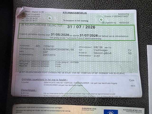 Daf rolfo tv19 autotransporter - afbeelding 13 van  22