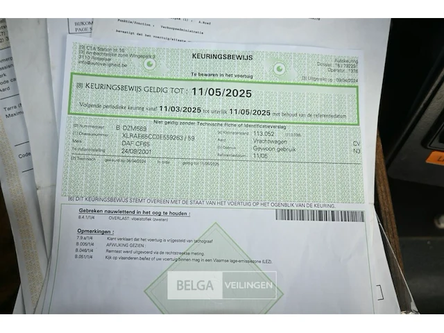 Daf veegwagen/vrachtwagen met itm opbouw - afbeelding 9 van  27