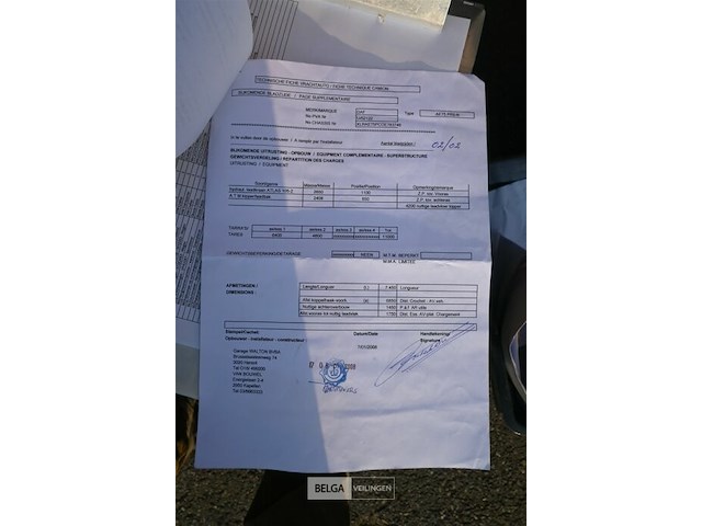 Daf vrachtwagen met laadkraan - afbeelding 26 van  38