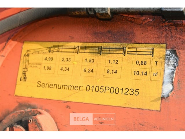 Daf vrachtwagen met laadkraan - afbeelding 34 van  38