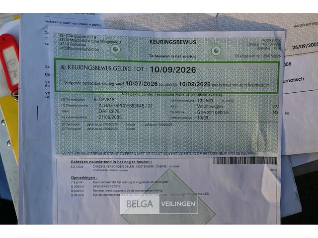 Daf vuilnisophaalwagen - afbeelding 9 van  27