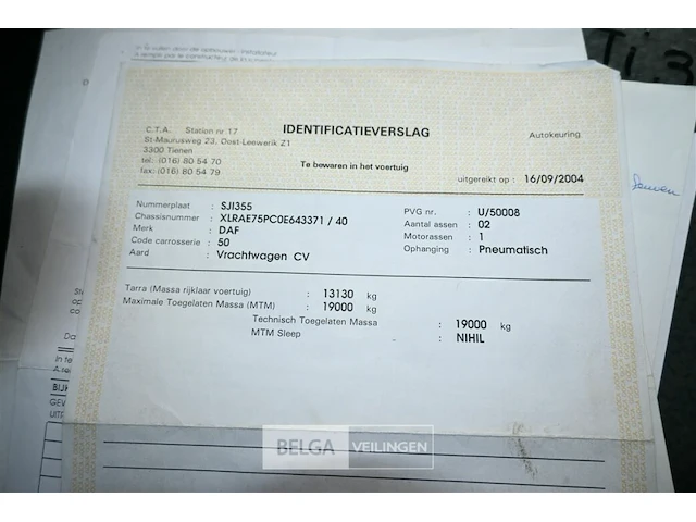 Daf vuilniswagen/vrachtwagen - afbeelding 8 van  23