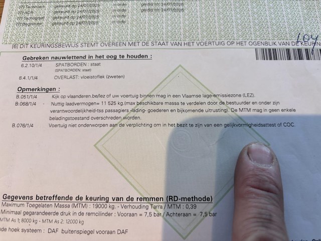 Daf xf 440 ft, 2015 - afbeelding 38 van  47