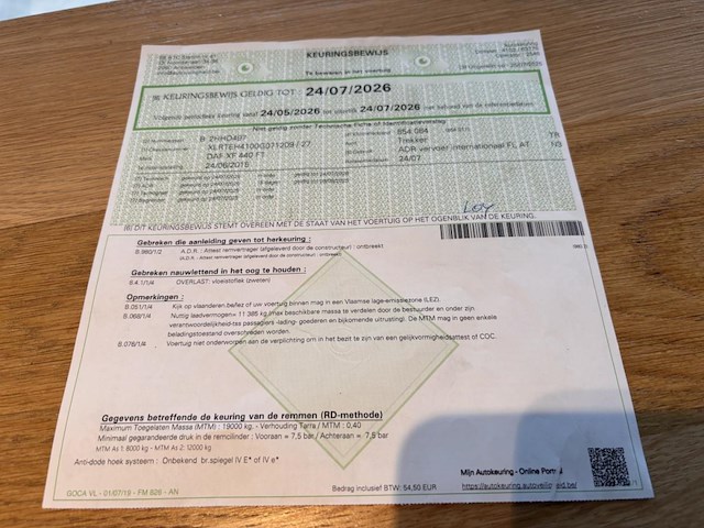 Daf xf 440 ft, 2015 - afbeelding 33 van  42