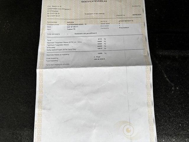 Daf xf 480 ft, 2016 - afbeelding 20 van  27