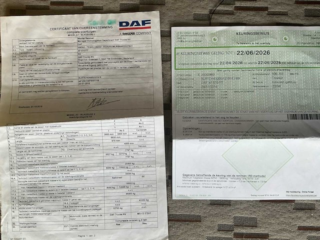 Daf xf 510 ft vrachtwagen - afbeelding 38 van  46