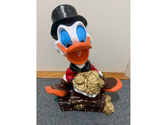 Dagobert duck - beeld - afbeelding 3 van  3