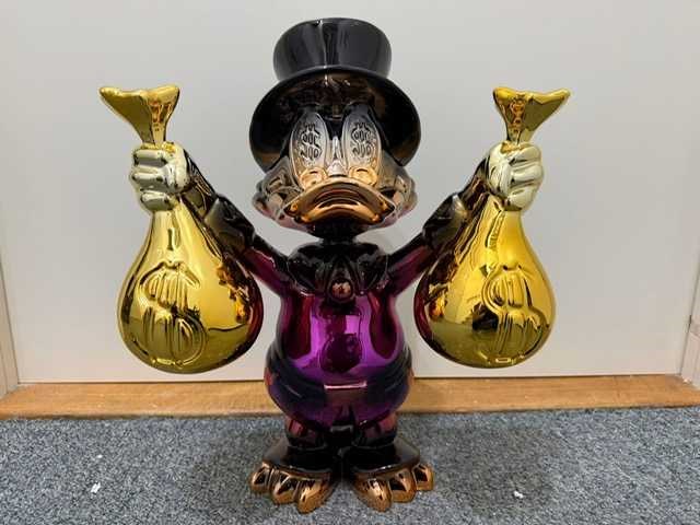 Dagobert duck - bling - decor object - afbeelding 1 van  6