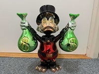 Dagobert duck - bling - decor object - afbeelding 1 van  5