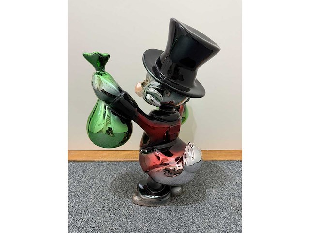 Dagobert duck - bling - decor object - afbeelding 4 van  5