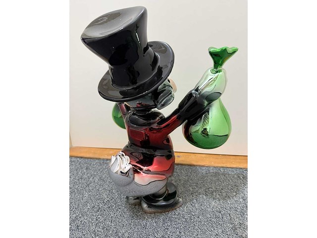 Dagobert duck - bling - decor object - afbeelding 5 van  5