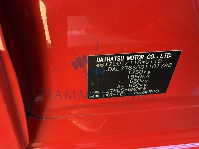 Daihatsu cuore 1.0i green, 2008 - afbeelding 15 van  28