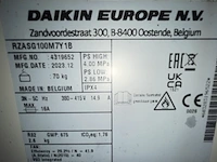 Daikin airco met buitenunit, bouwjaar 01/2024 - afbeelding 4 van  15