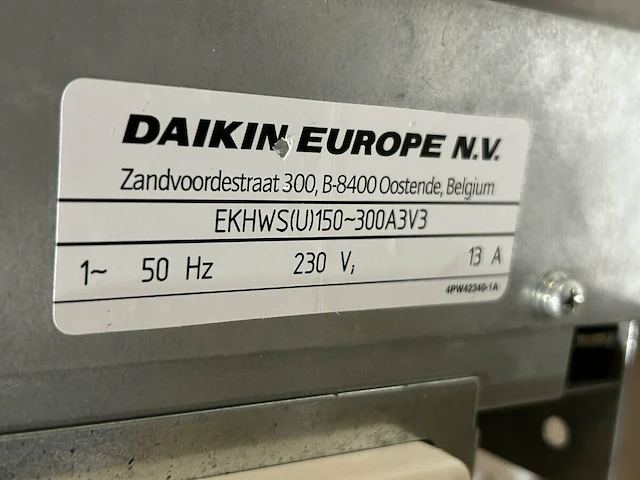 Daikin boiler - afbeelding 2 van  3