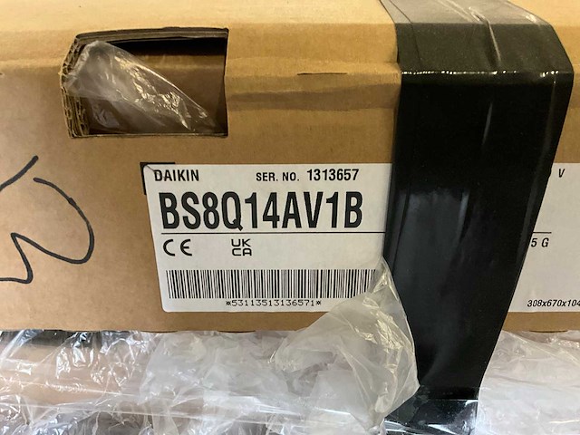 Daikin bs8q14av1b meervoudige leidingtakselector voor warmteterugwinning - afbeelding 3 van  3
