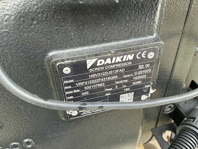 Daikin ewah430tzxsb2003 hydrochiller/ijswatermachine - afbeelding 5 van  14