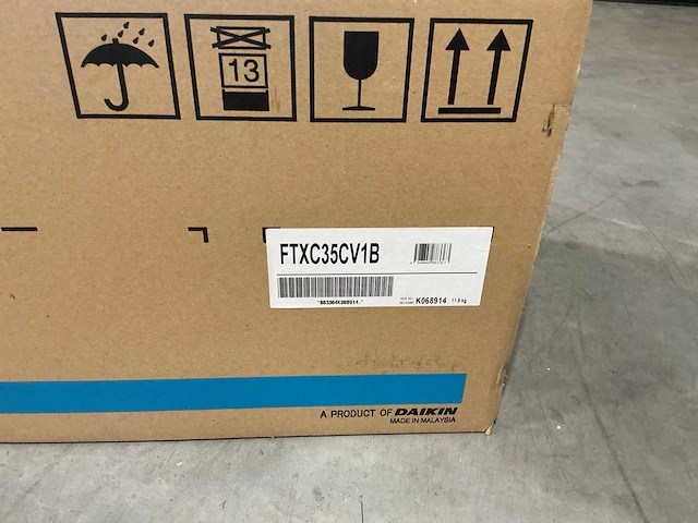 Daikin sensira ftxc35c1vb (wit) airconditioning binnen unit - afbeelding 3 van  3
