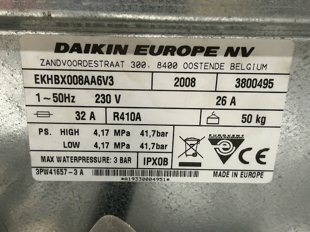 Daikin warmtepomp - afbeelding 3 van  3